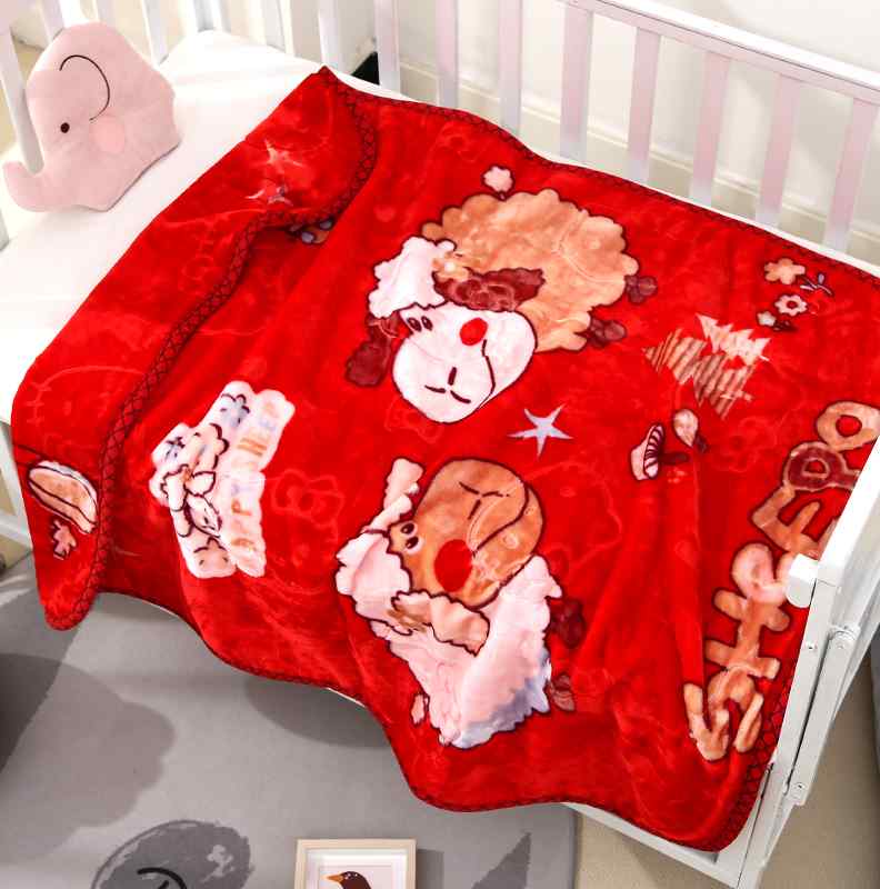 婴儿毛毯抱被儿童云毯加厚宝宝包被冬款襁褓式睡袋学生专用午睡毯