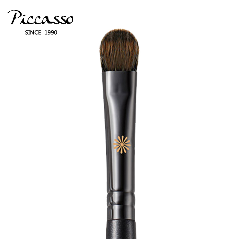 韩国Piccasso206灰鼠毛中号眼影化妆刷四角形状毛质丰富着色好