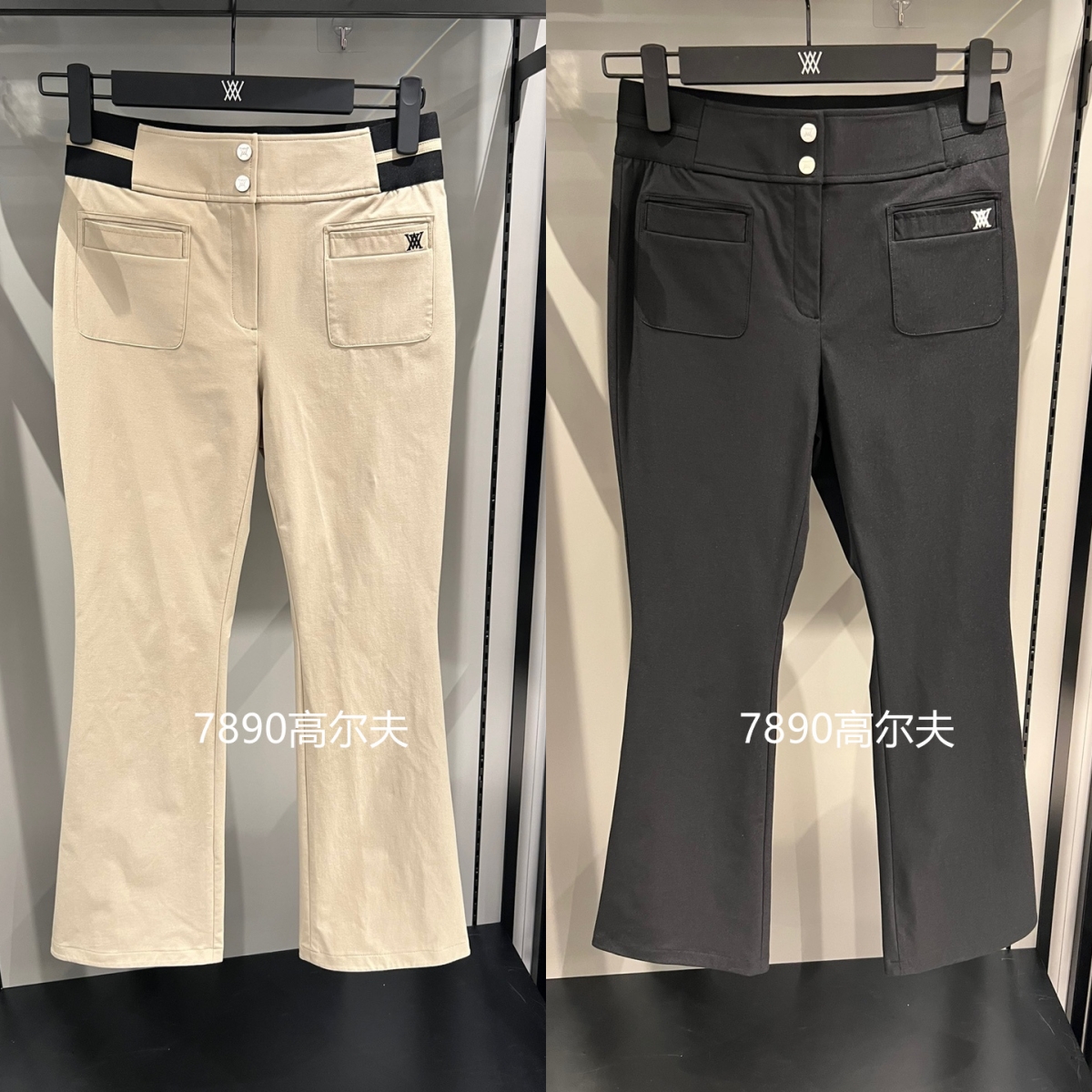 高尔夫女装裤子24年春季新品时尚运动2色百搭韩国代购促销