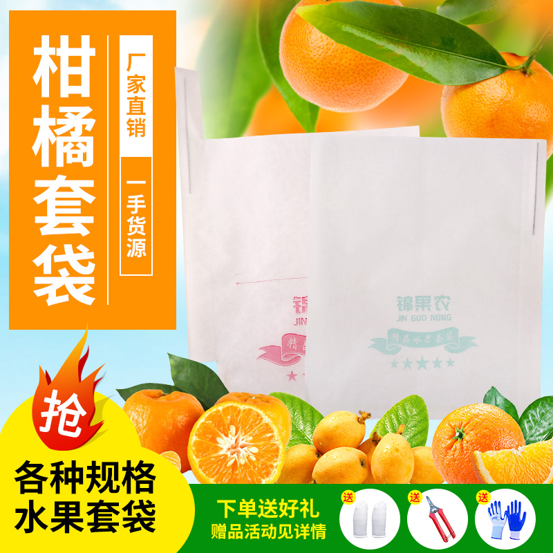 柑橘套袋专用袋耙耙柑丑橘春见橘子袋石榴黄皮荔枝芒果水果桃子袋