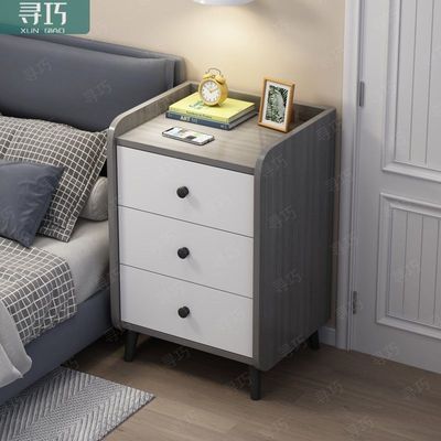 床头柜卧室家用小型可移动床边柜新款落地置物架简约多功能收纳柜