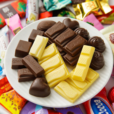 【5斤特惠】巧克力零食巧克力批发一整箱散装糖果礼盒装便宜500g