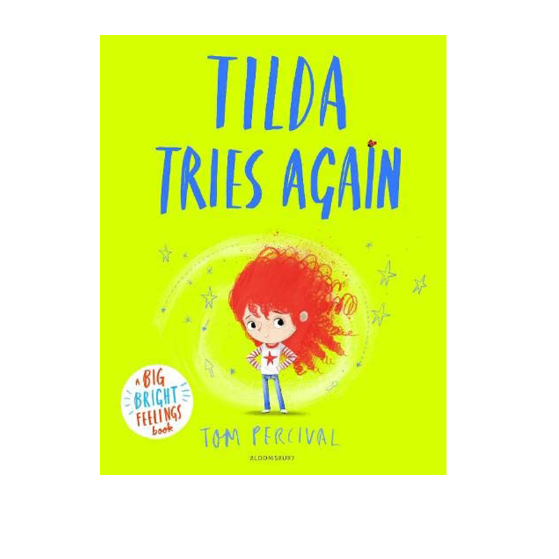 预售 英文原版 Tom Percival Tilda Tries Again 儿童情绪管理 再努力吧提尔达 儿童品格培育