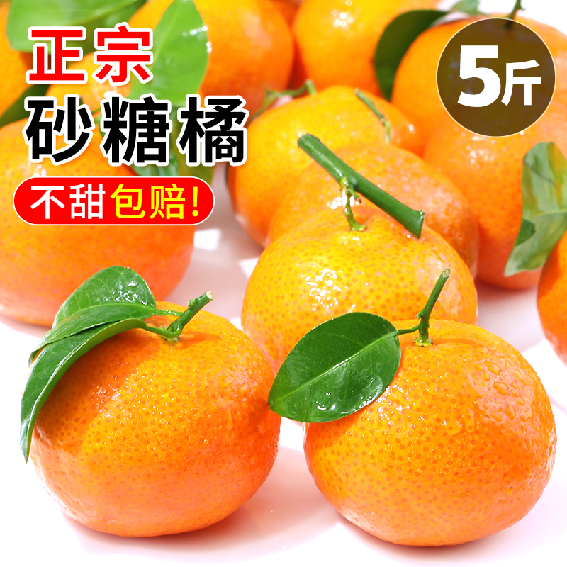 广西砂糖橘新鲜当季整箱水果9斤孕妇正宗金秋纯甜蜜桔小柑橘桔子5