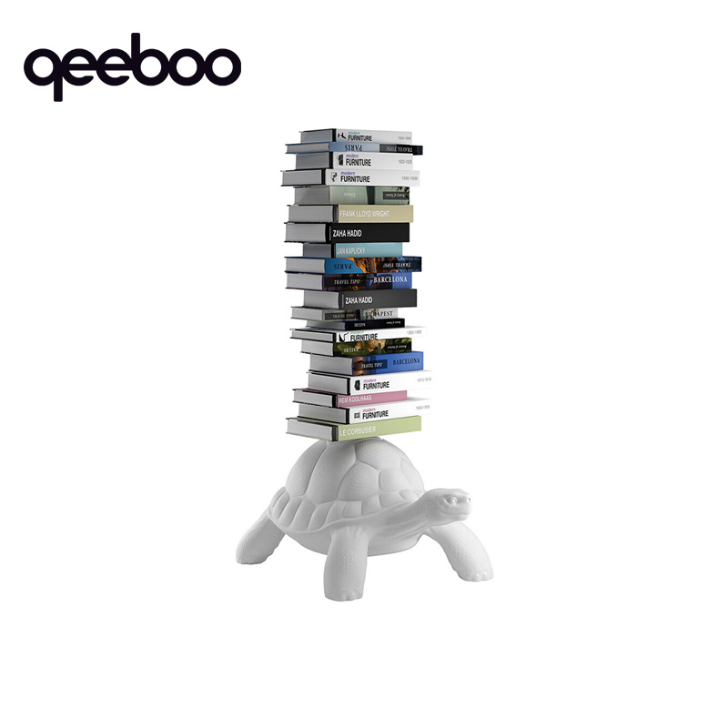 Qeeboo Turtle Carry意大利进口龟背书架客厅书房艺术设计书柜