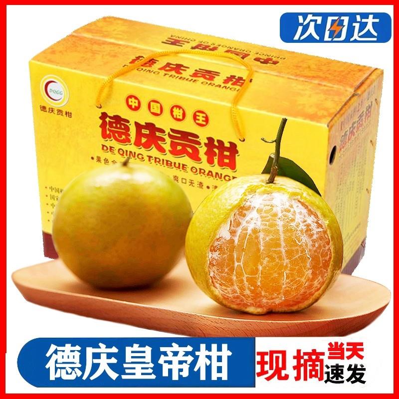 正宗德庆皇帝柑大果10斤新鲜水果整箱蜜桔香甜橘子贡柑砂糖橘子5