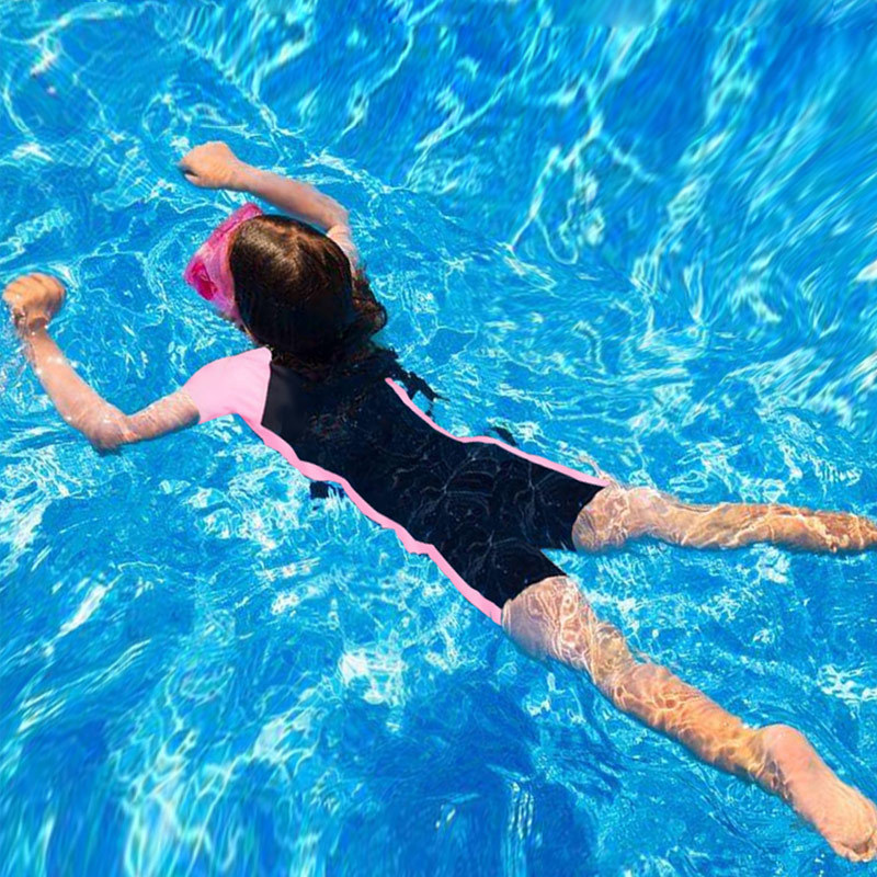 儿童泳衣女童专业训练连体速干中大童女孩温泉防水少女游泳装备夏