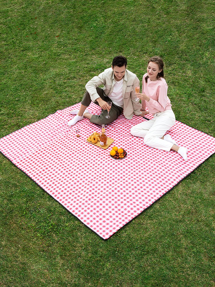 适用于户外野餐垫露营坐垫防潮垫加厚睡垫野炊帐篷可折叠野餐布沙