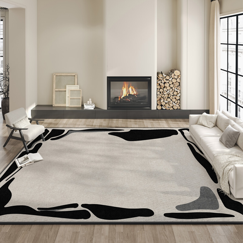 地毯客厅2024新款轻奢高级免打理家用茶几毯房间免洗可擦卧室地垫