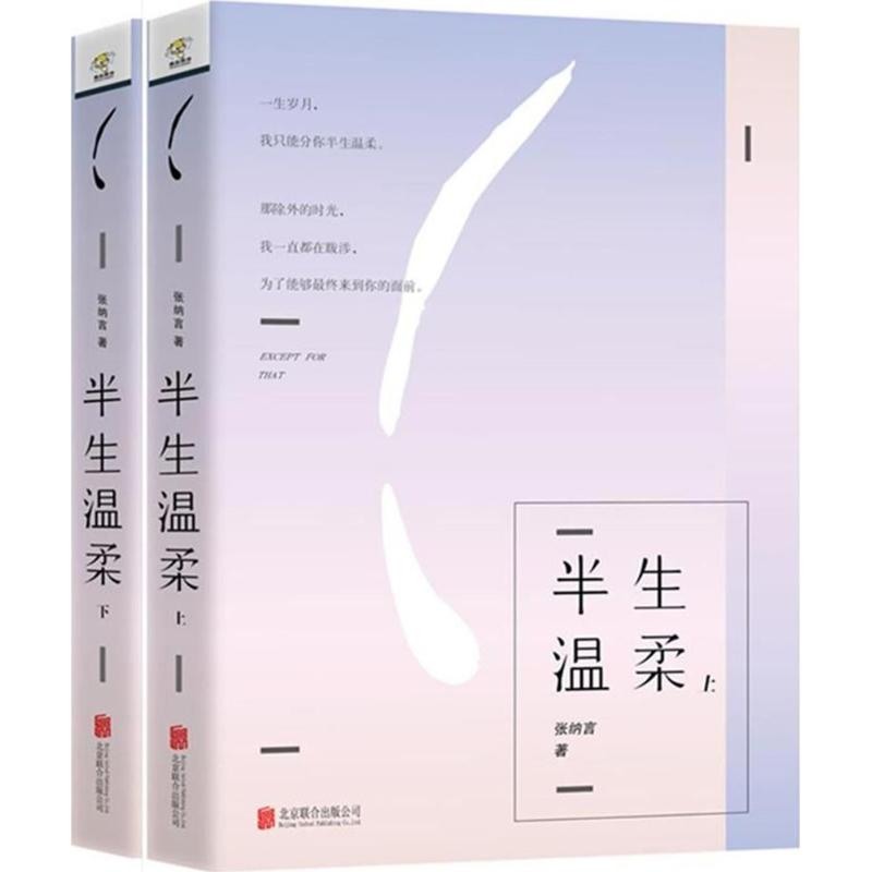 半生温柔 张纳言 著 情感小说 文学 北京联合出版有限责任公司 正版图书