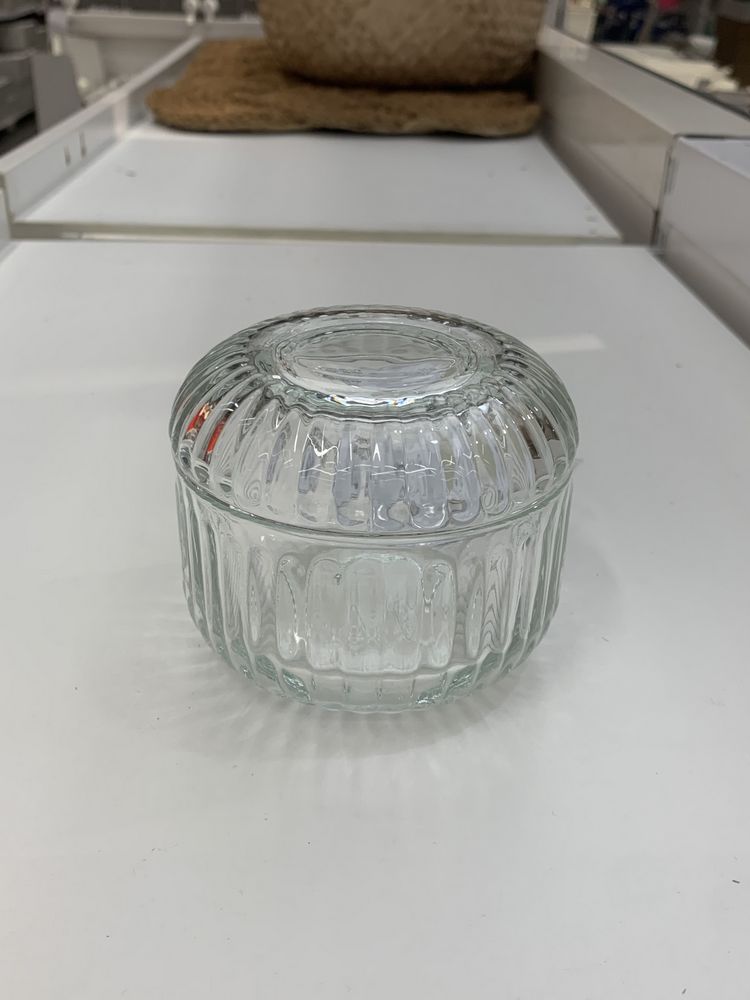 保证是从上海宜家家居商场采购的正品西勒福珊盛具玻璃容器