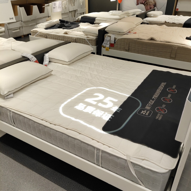 IKEA南京宜家家居具国内代购胡恩德沃格袋装弹簧床垫软硬适中舒适