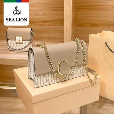 Sealion香港专柜单肩链条包斜挎包高级质感小众包包2023新款女包