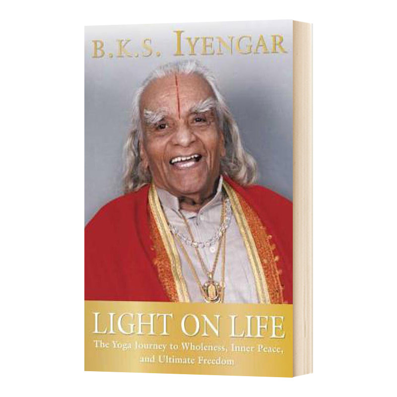 英文原版 Light on Life 瑜珈之光 英文版 进口英语原版书籍