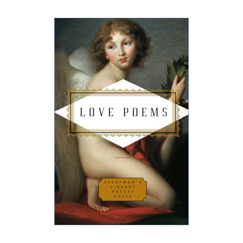 英文原版 Love Poems 爱情诗歌集 Everyman精装收藏版 口袋诗歌系列 英文版 进口英语原版书籍