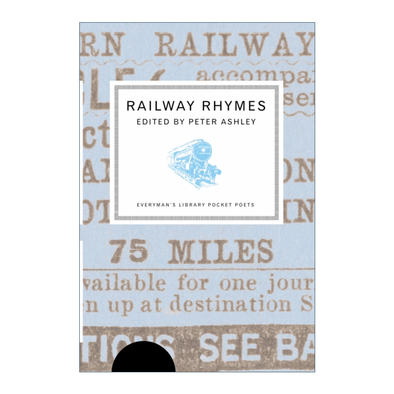 英文原版 Railway Rhymes 铁路诗歌集 Everyman精装收藏版 口袋诗歌系列 英文版 进口英语原版书籍