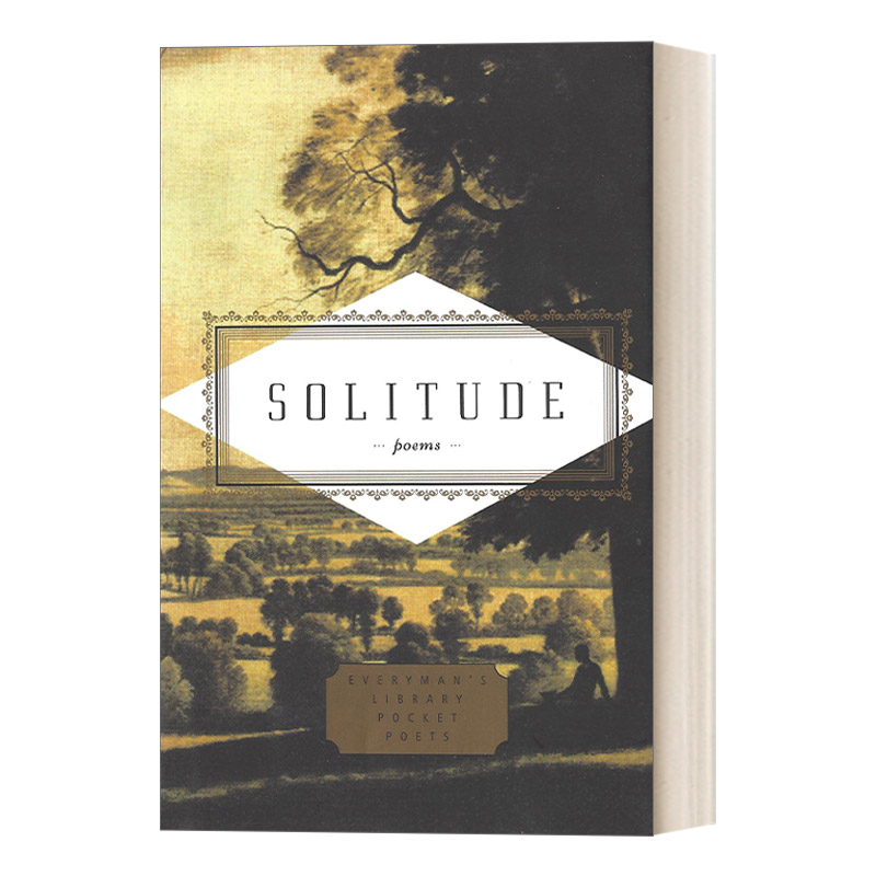 Solitude 孤独诗歌集 Everyman精装收藏版 口袋诗歌系列进口原版英文书籍