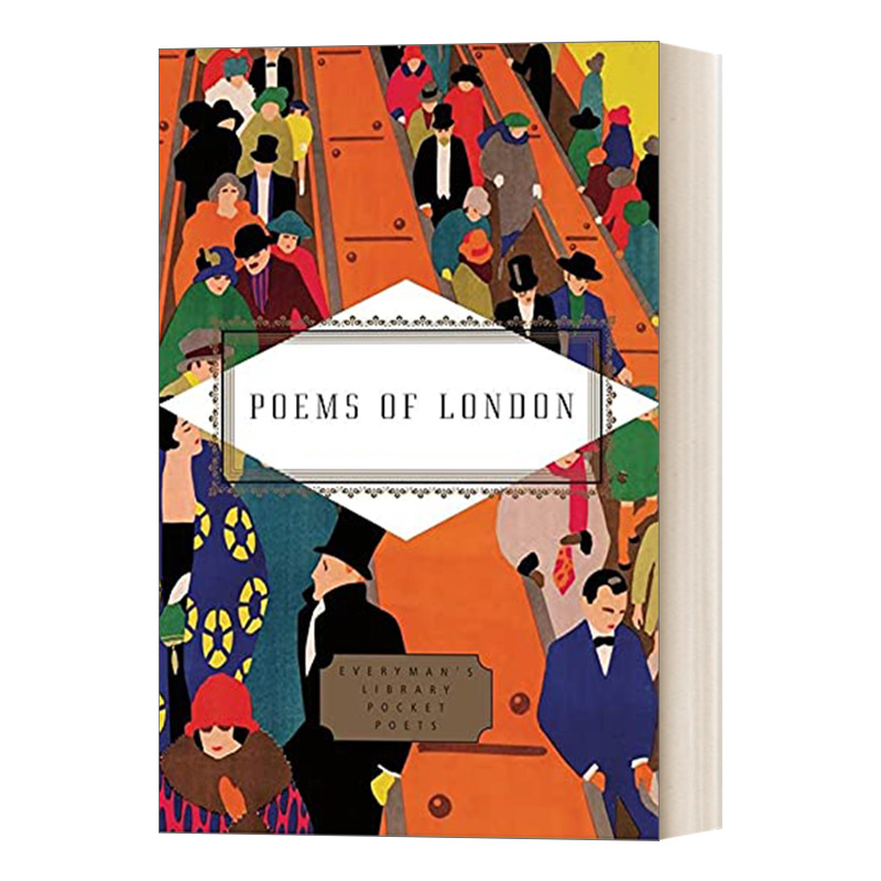 英文原版 London Poems 伦敦诗歌集 Everyman精装收藏版 口袋诗歌系列 英文版 进口英语原版书籍