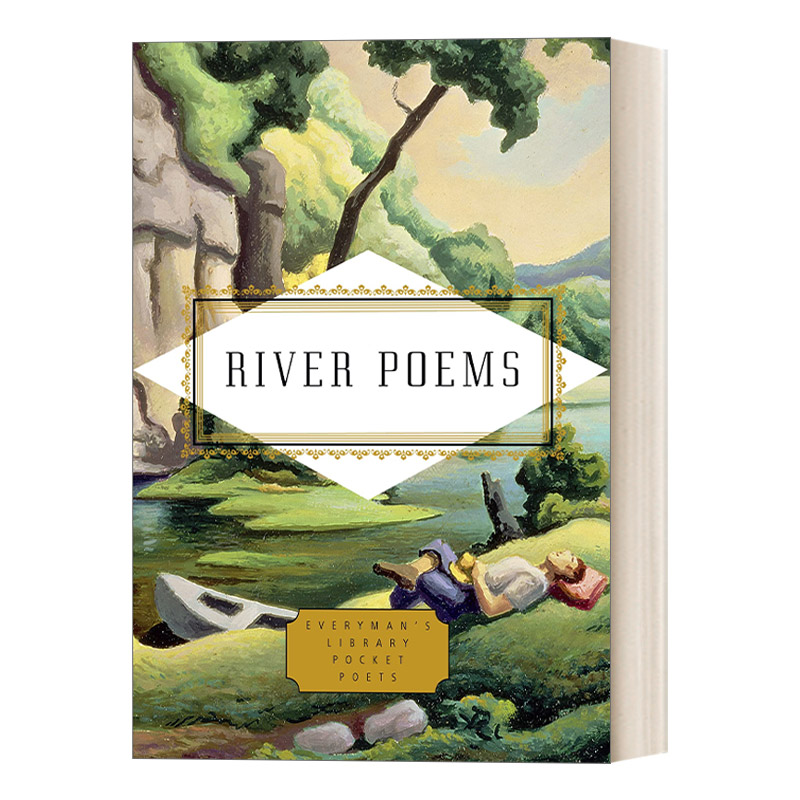 英文原版 River Poems 河流诗歌集 Everyman精装收藏版 口袋诗歌系列 英文版 进口英语原版书籍