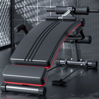 仰卧起坐辅助器健身器材家用室内健身器材腰部健身可折叠仰卧板
