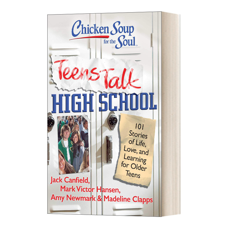 英文原版 Chicken Soup for the Soul Teens Talk High School 心灵鸡汤 青