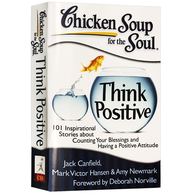 心灵鸡汤 Chicken Soup for the Soul Think Positive 英文原版 杰克坎菲尔德 原版