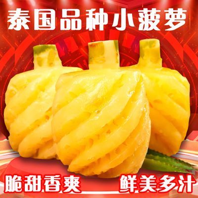 泰国品种小菠萝香水小菠萝迷你菠萝泰式新鲜菠萝非去皮小菠萝凤梨